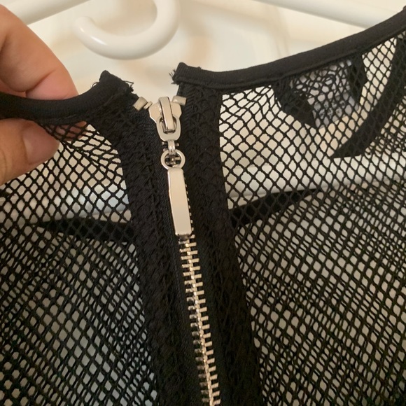 Bebe Fishnet Dress - Picture 7 of 8